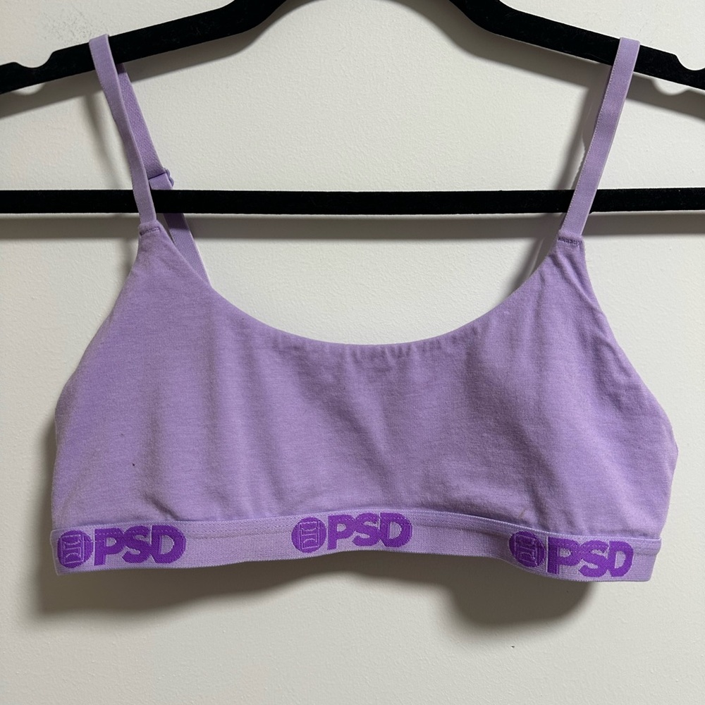 PSD Modal Solids Lavender Bra and Short Set - Picture 2 of 16